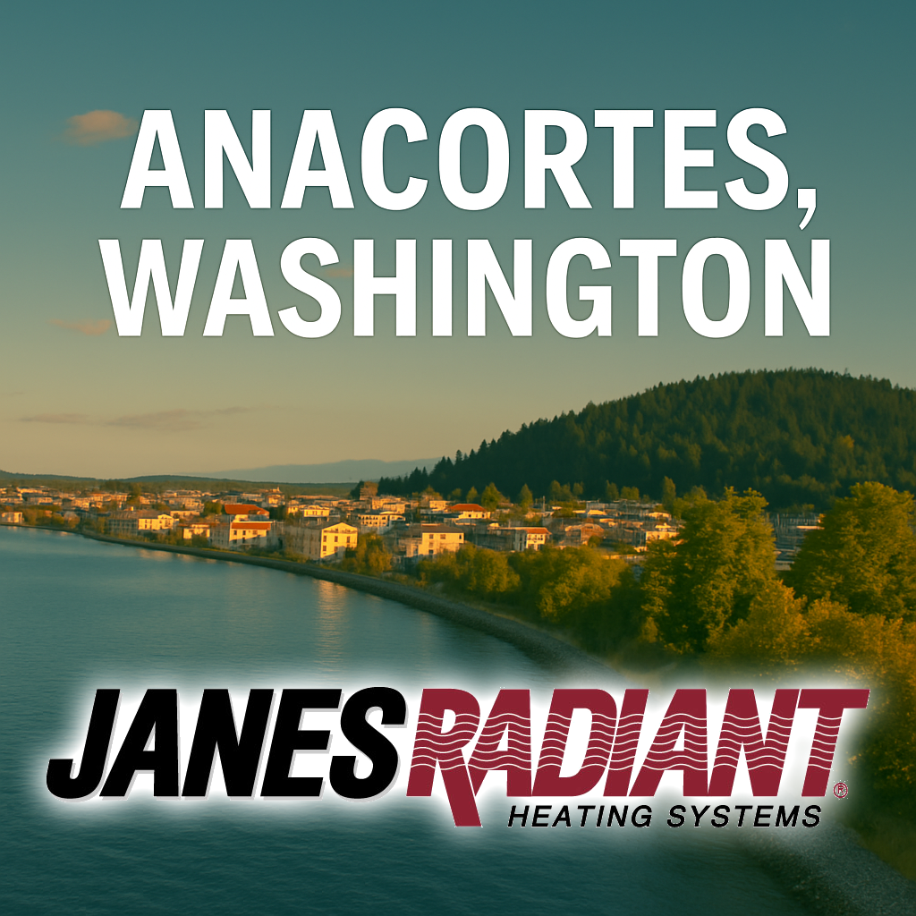 Radiant floor heating services in Anacortes, Washington