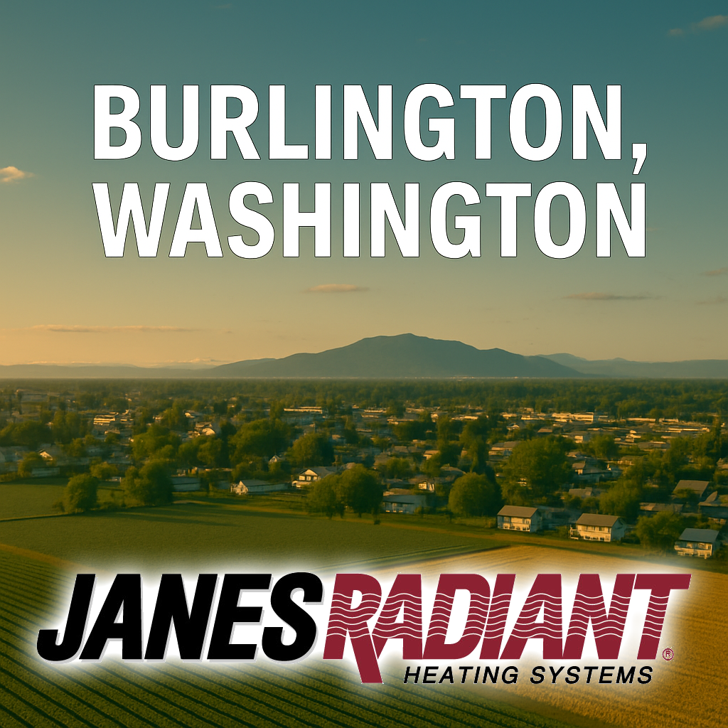 Radiant floor heating services in Burlington, Washington