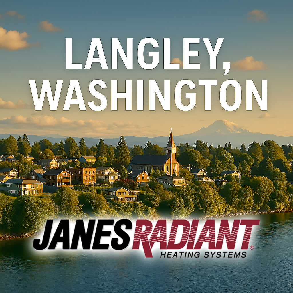 Radiant floor heating services in Langley, Washington