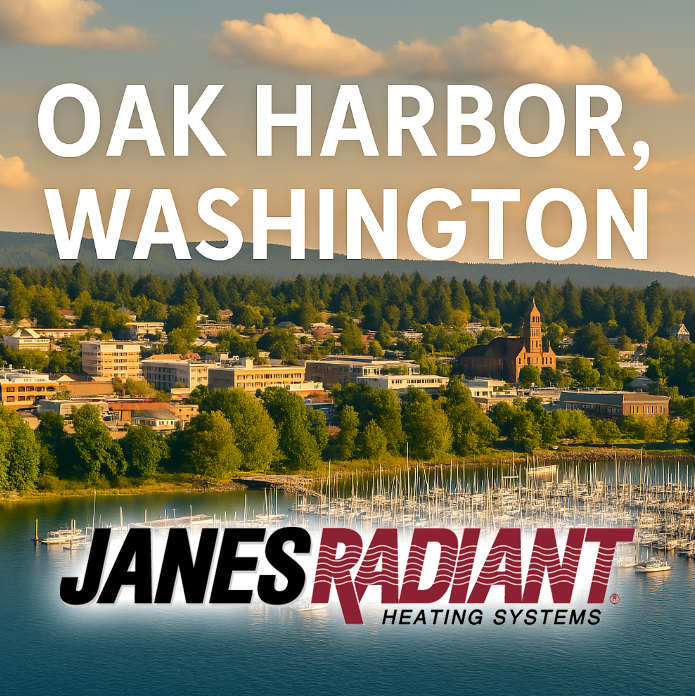 Radiant floor heating services in Oak Harbor, Washington