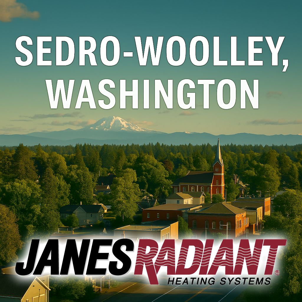 Radiant floor heating services in Sedro-Woolley, Washington