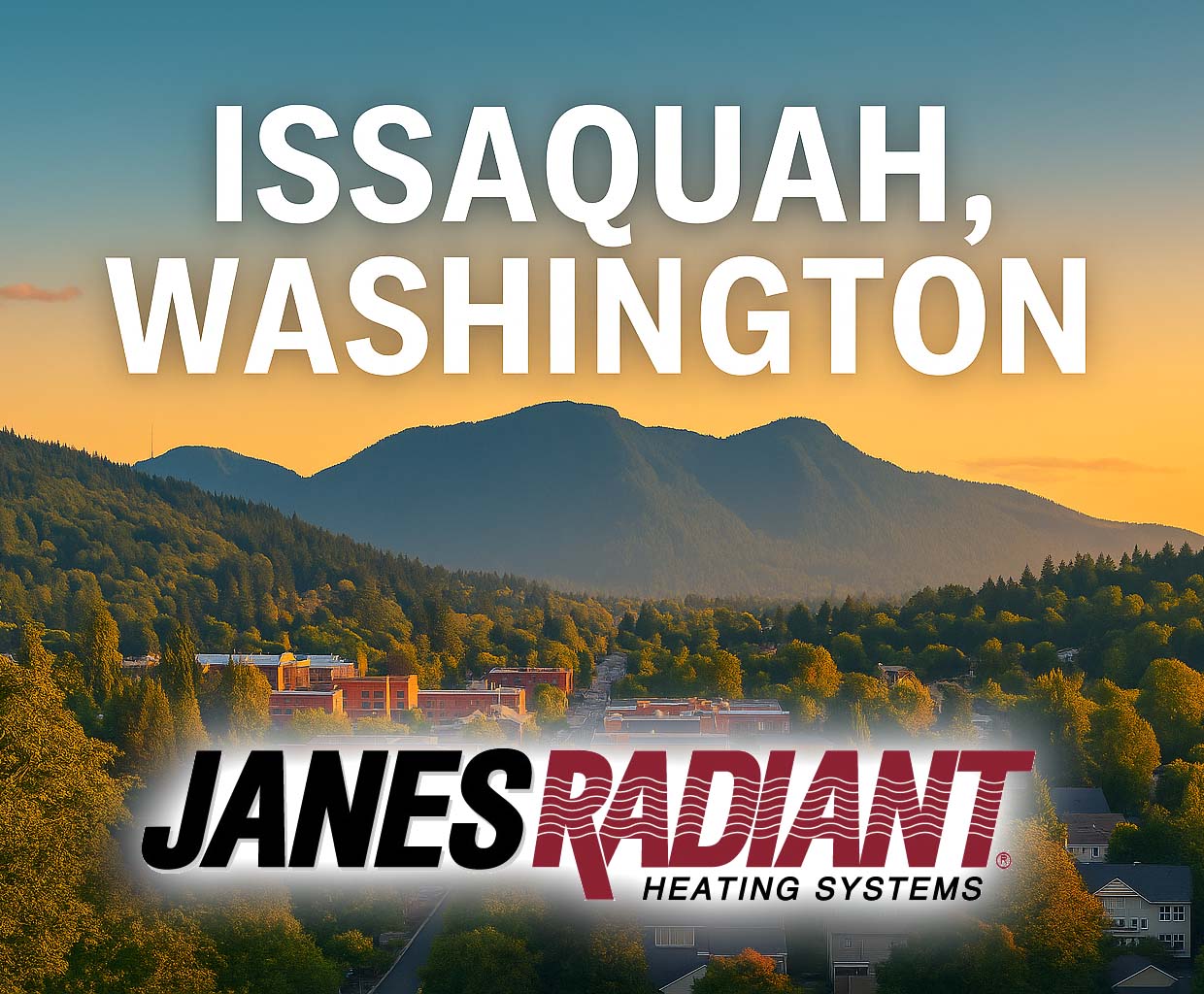 Radiant heating repair in Issaquah, Washington