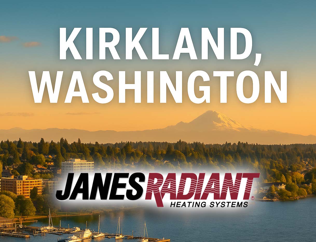 Radiant heating repair in Kirkland, Washington