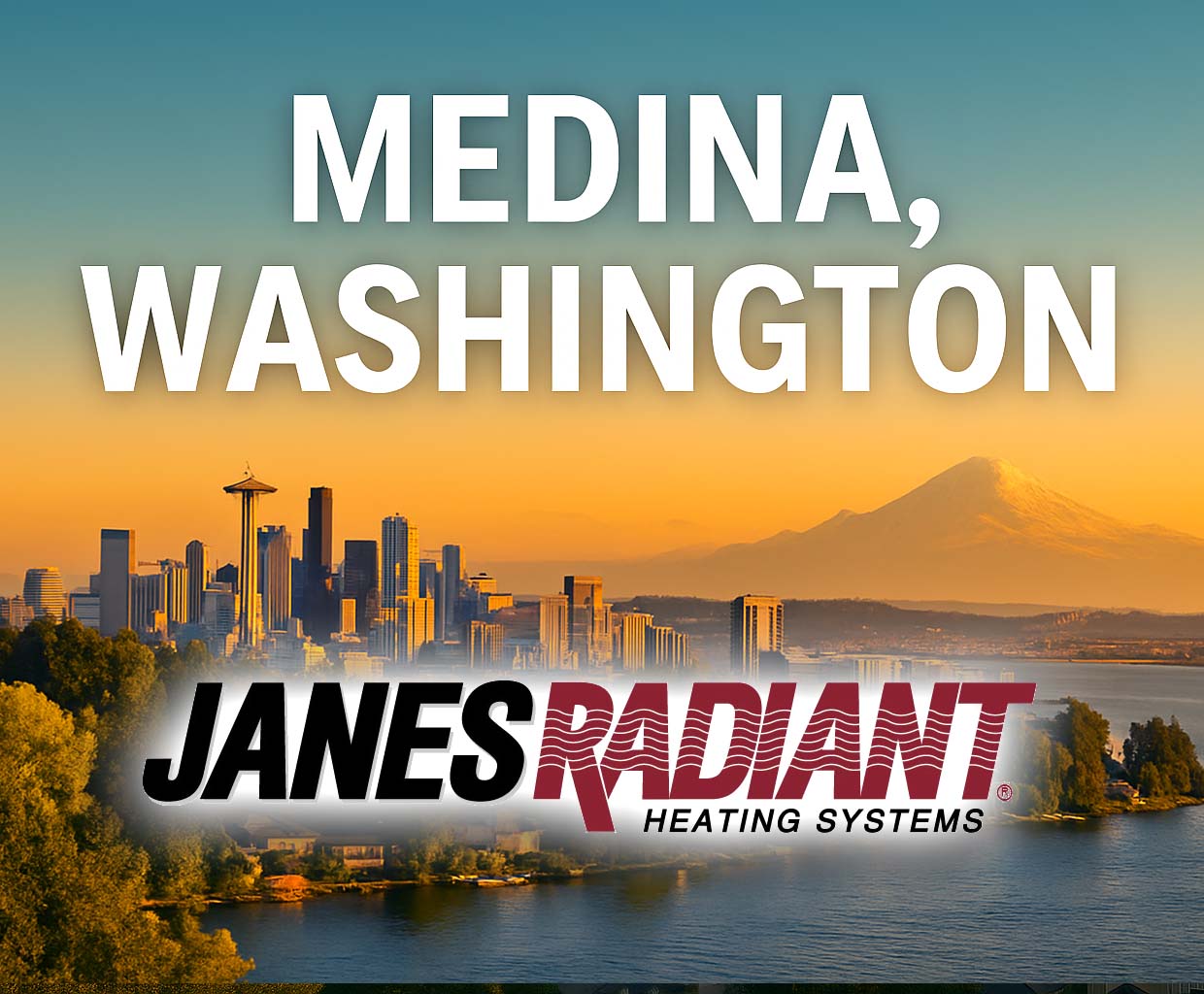 Radiant heating repair in Medina, Washington