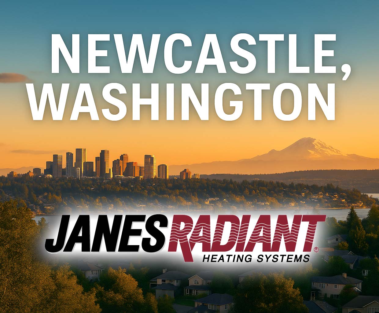 Radiant heating repair in Newcastle, Washington