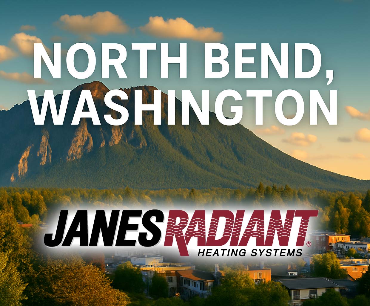Radiant heating repair in North Bend, Washington