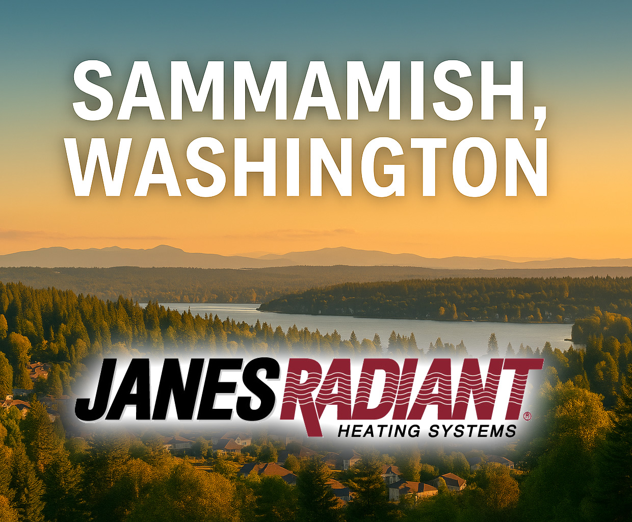 Radiant heating repair in Sammamish, Washington