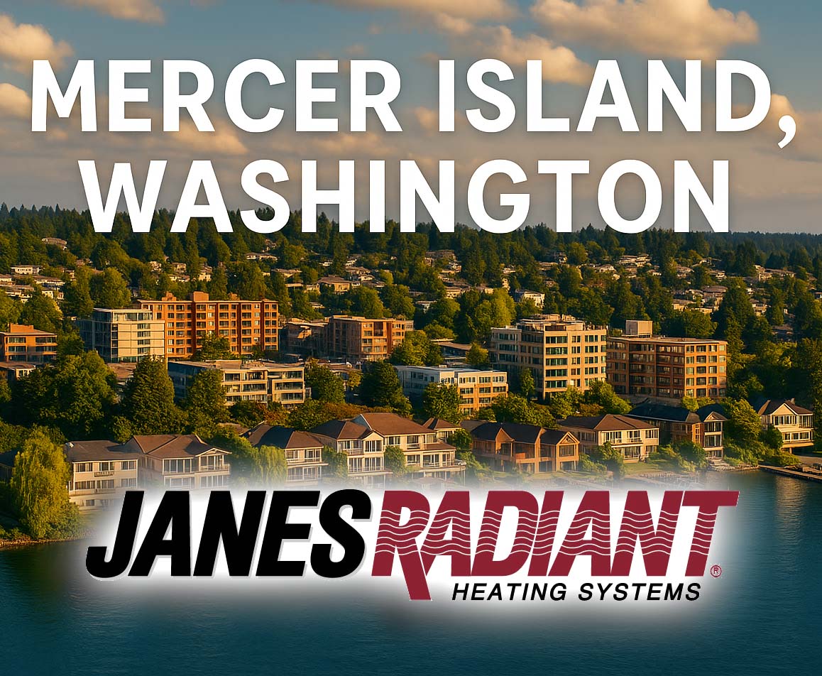 Radiant heating repair in Mercer Island, Washington