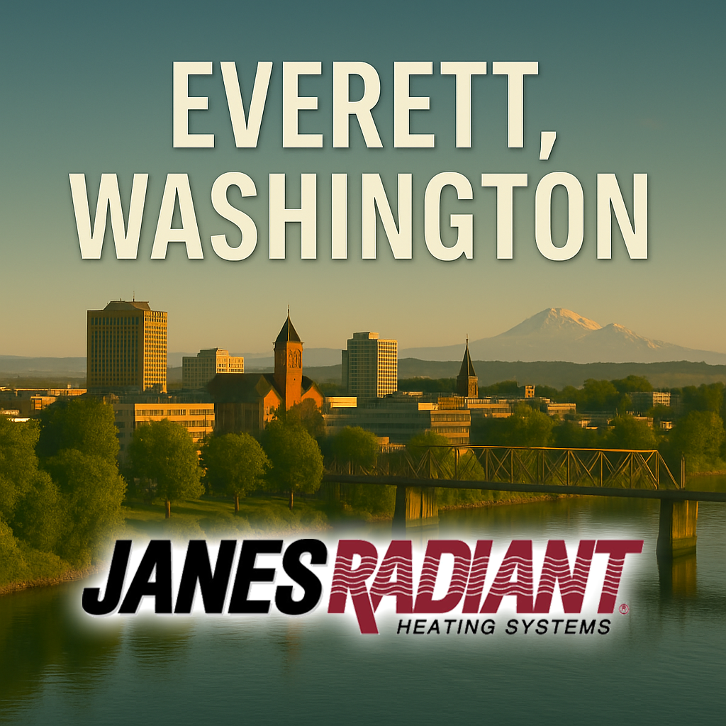 Radiant heating repair in Everett, Washington