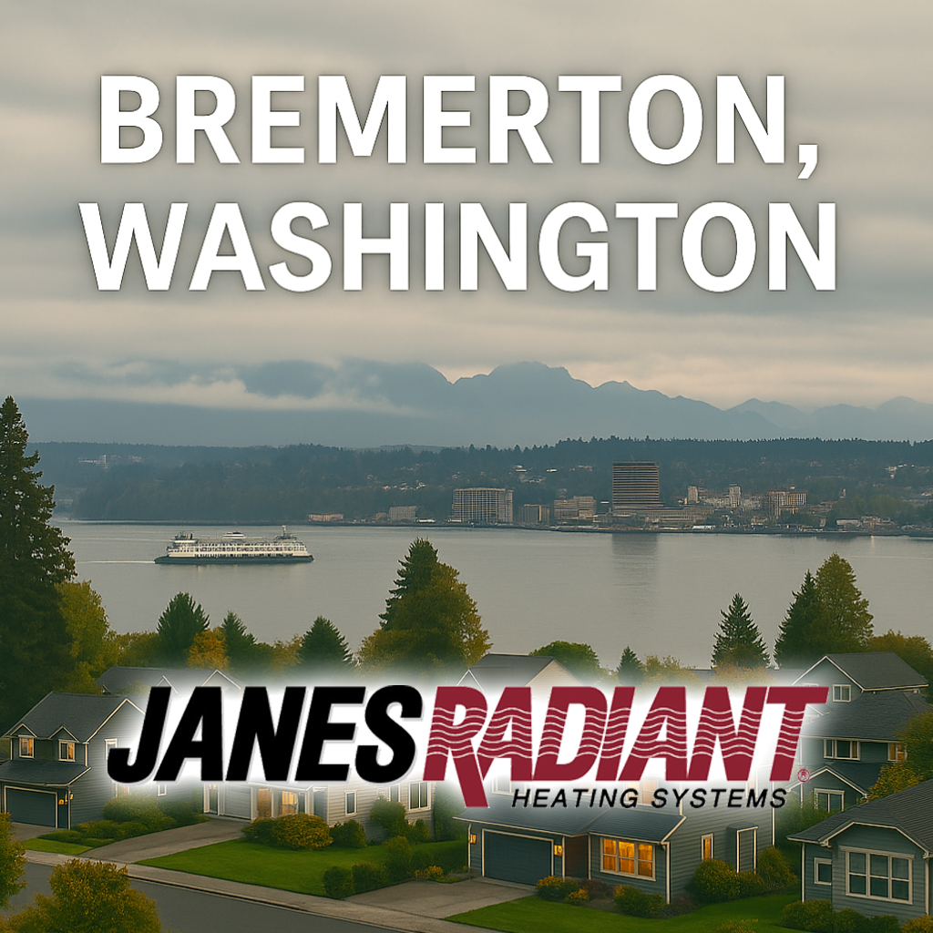 Radiant heating repair in Bremerton, Washington