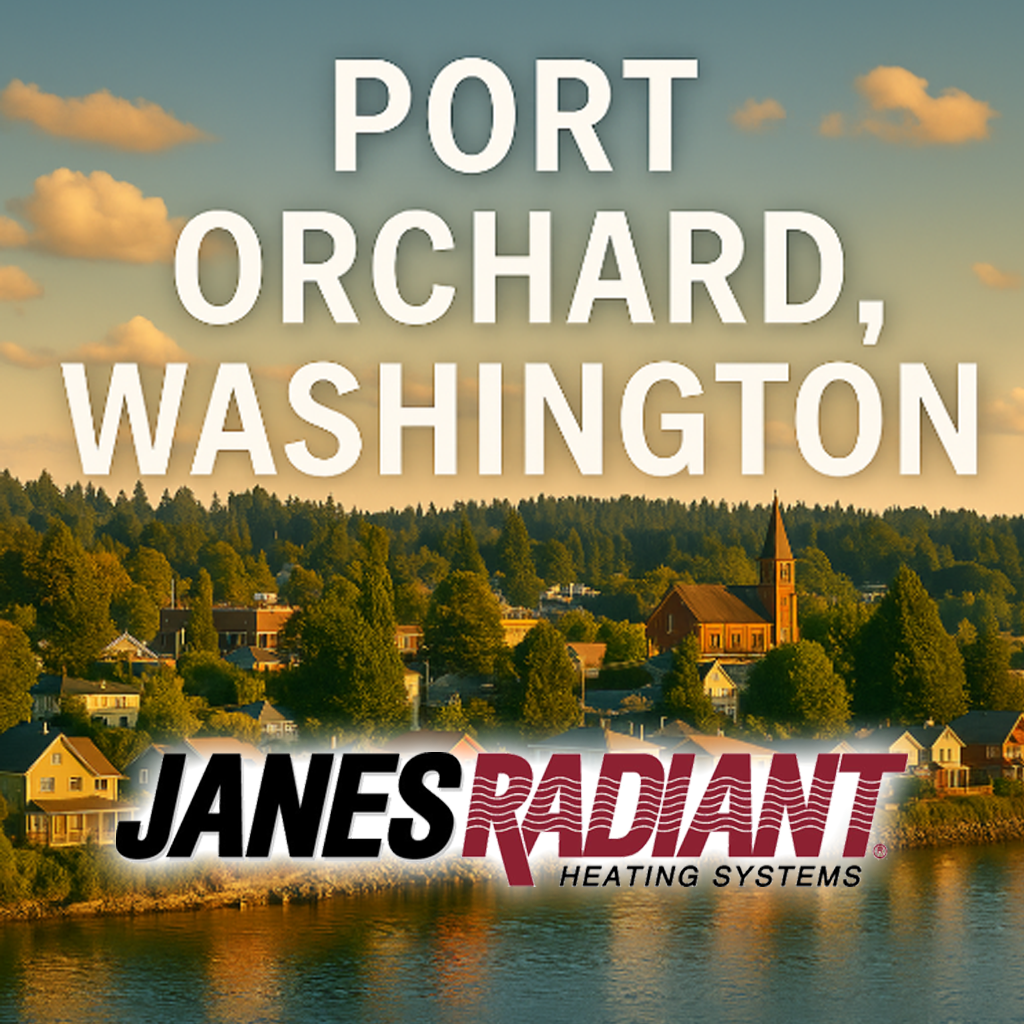 Radiant heating repair in Port Orchard, Washington