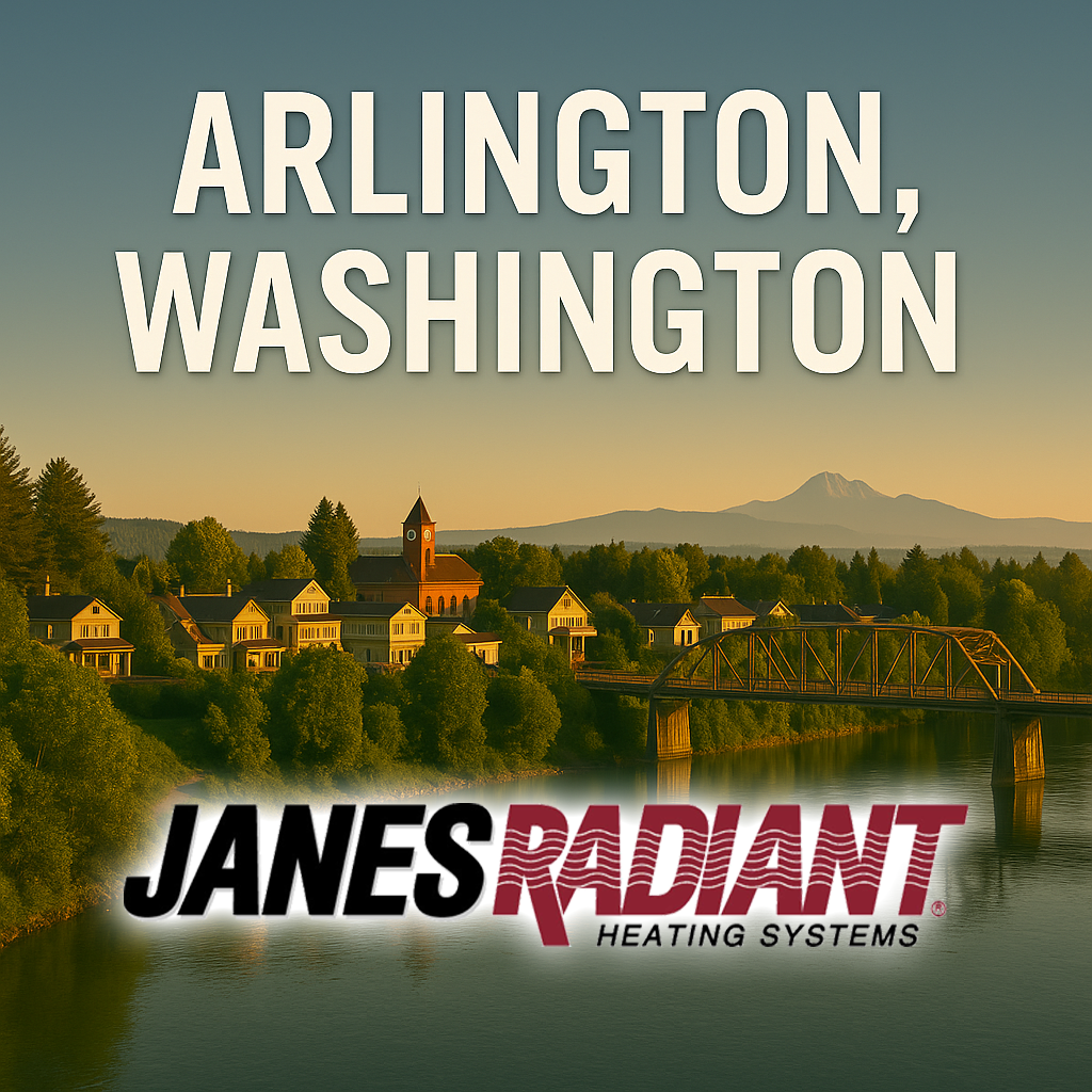 Radiant floor heating repair services in Arlington, Washington