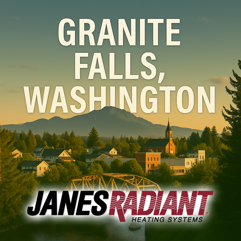 Radiant heating repair in Granite Falls, Washington