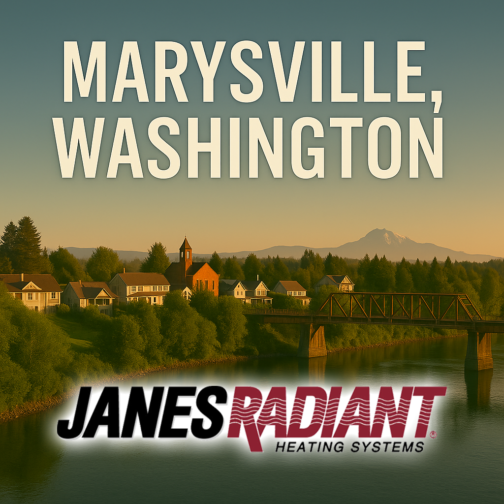 Radiant heating repair in Marysville, Washington