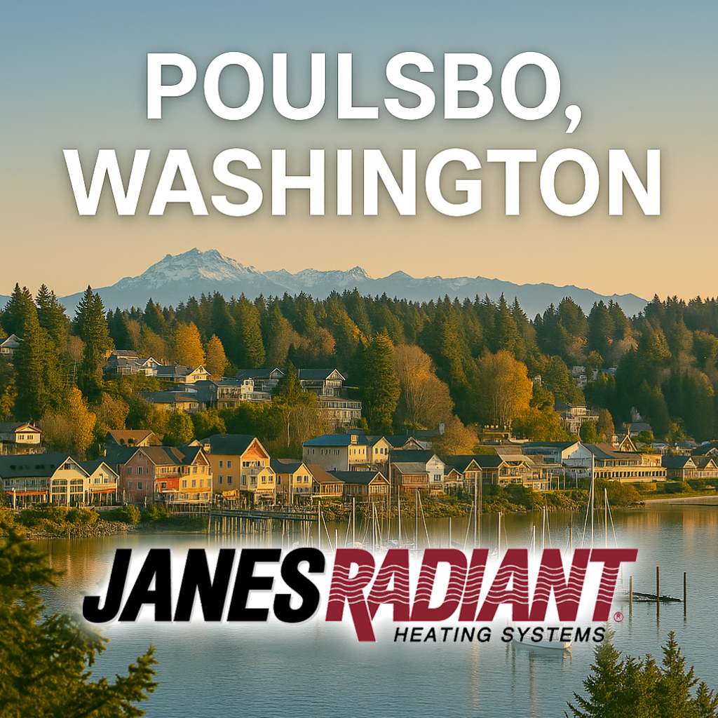 Radiant heating repair in Poulsbo, Washington