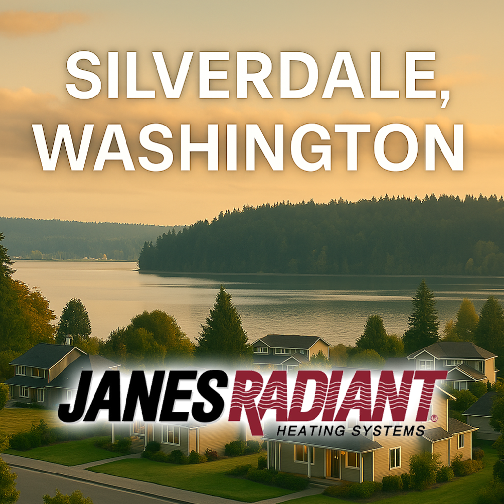 Radiant heating repair in Silverdale, Washington