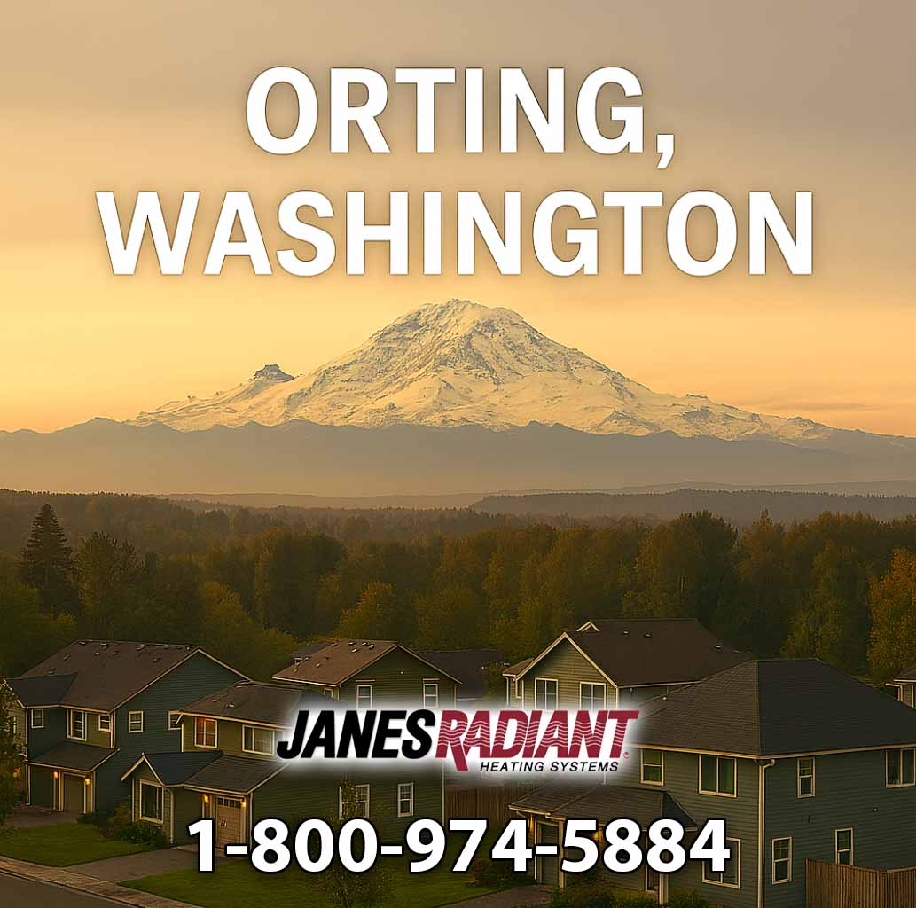 Radiant heating repair in Orting, Washington