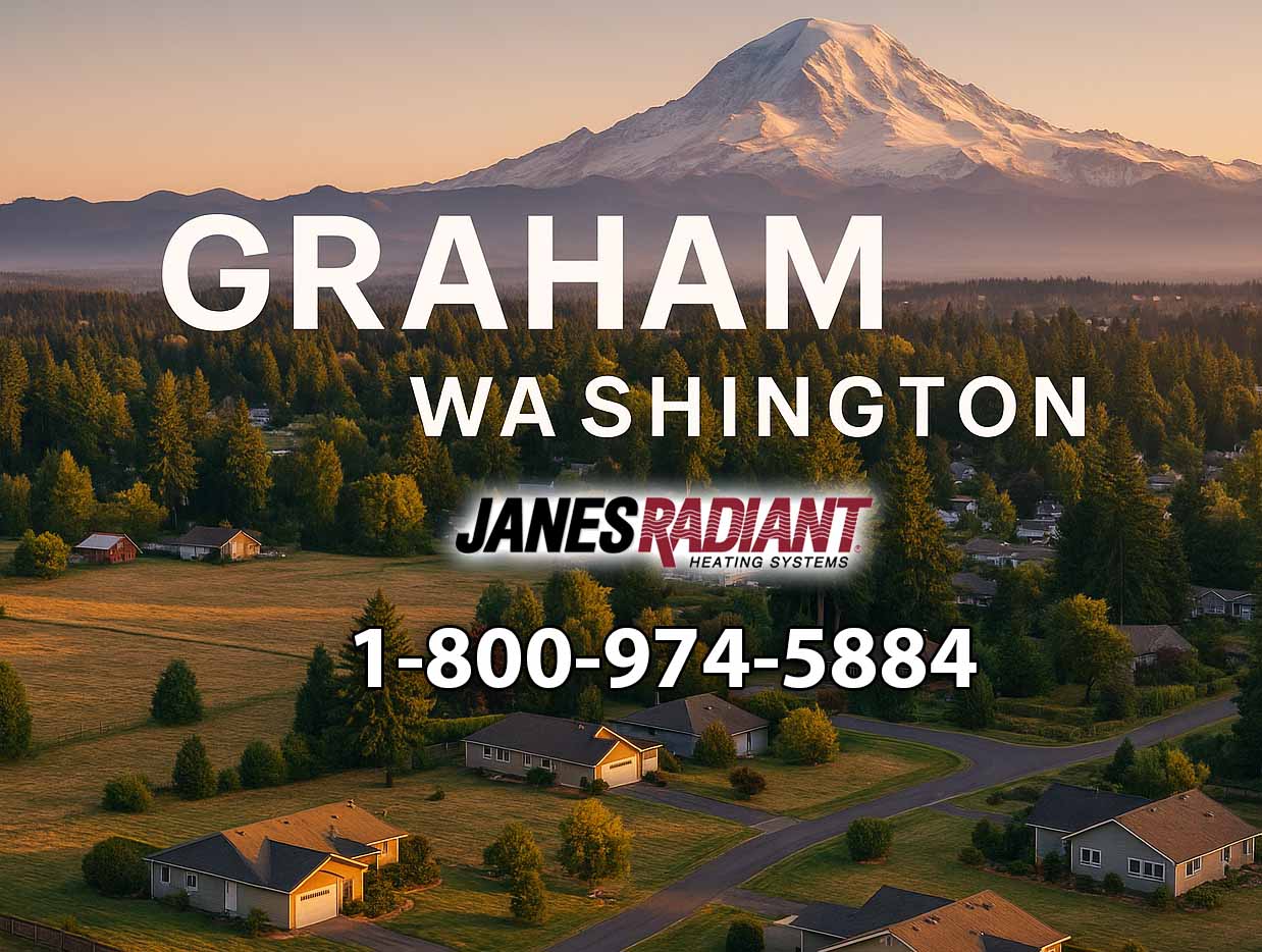 Radiant heating repair in Graham, Washington