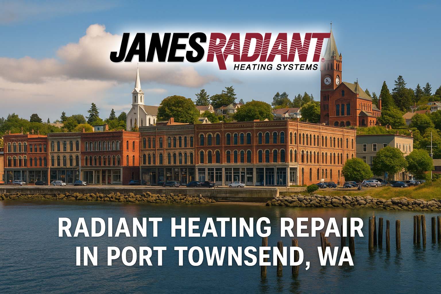 Radiant heating boiler repair in Port Townsend, Washington