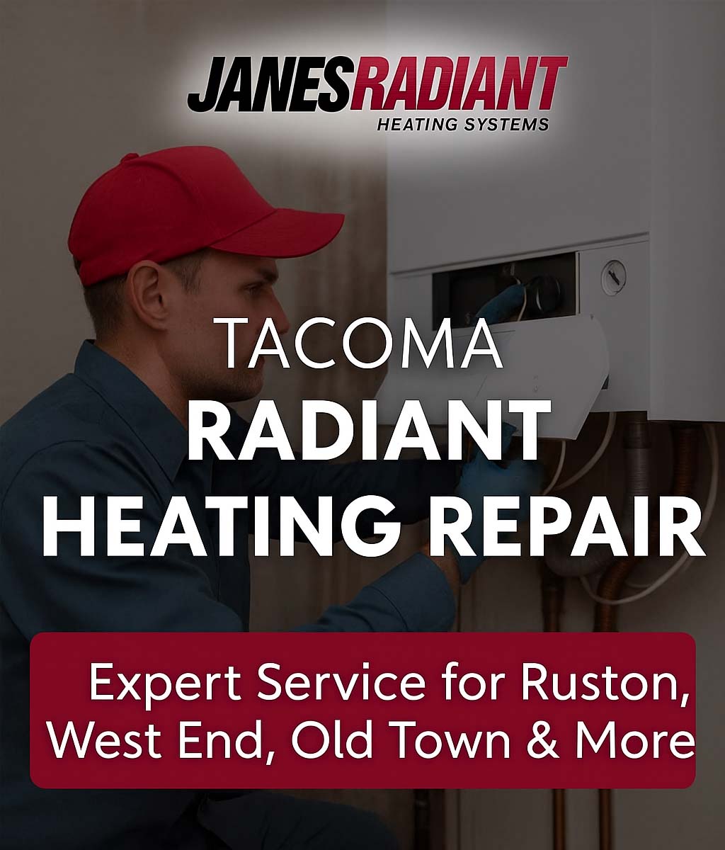 Radiant heating boiler repair in Tacoma Washington