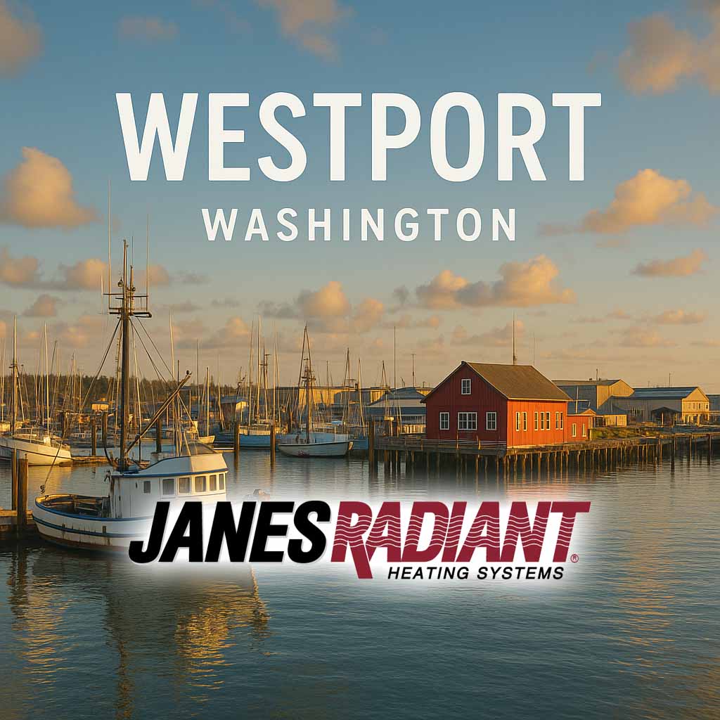 Radiant heating repair in Westport, Washington