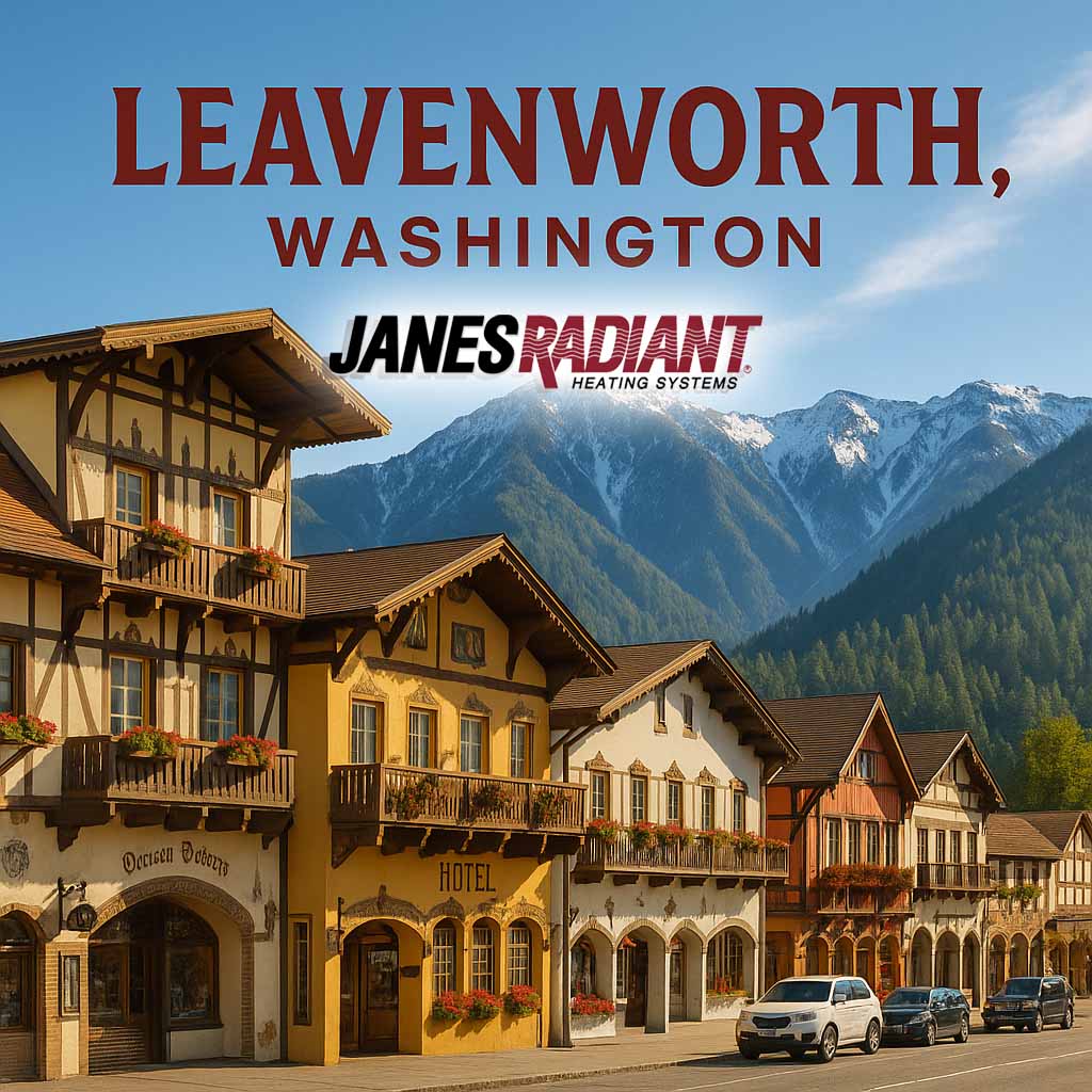 Radiant heating repair in Leavenworth, Washington