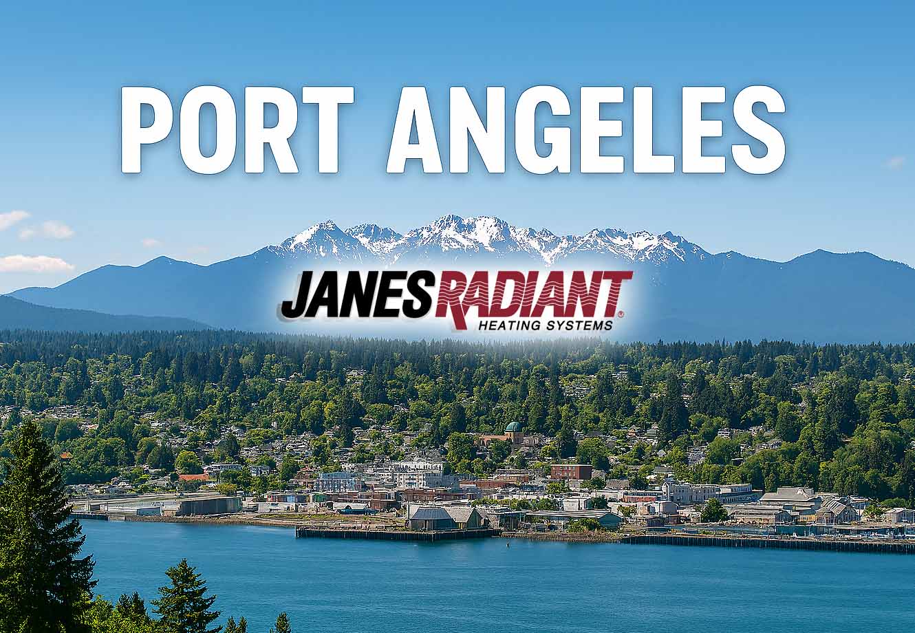 Radiant heating repair in Port Angeles, Washington