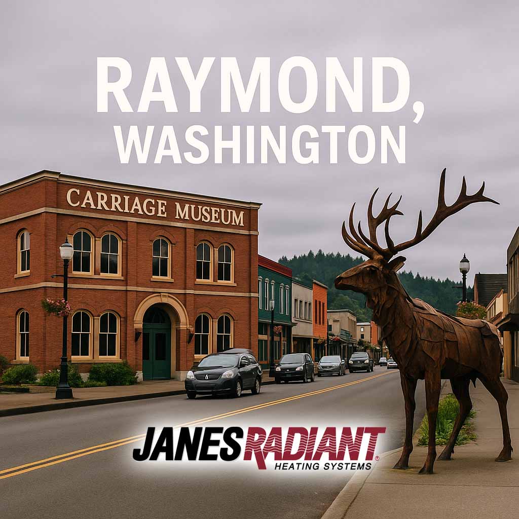 Radiant heating boiler repair Raymond, Washington
