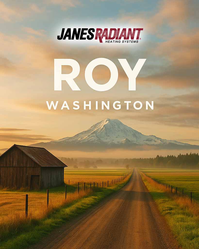 Radiant heating repair in Roy, Washington